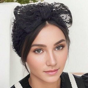 SOLD OUT 🎈Elegant Black Lace Headband